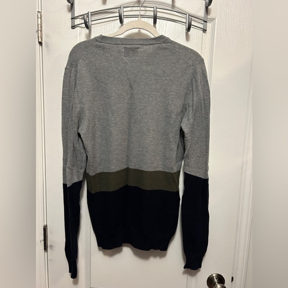 Ben Sherman Men’s Medium Crewneck Colorblock Sweater classic preppy - Picture 2 of 11